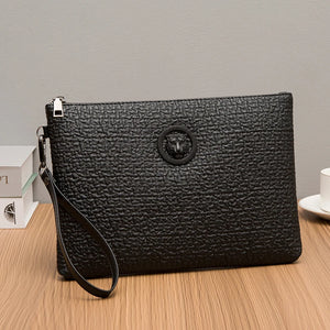 Men's Envelope Wallet Handbag Soft Leather Mochila Masculina Bag