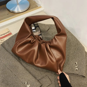 Soft Leather Crossbody Bag for Women Cloud Bag