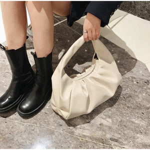 Soft Leather Crossbody Bag for Women Cloud Bag
