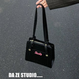 Niche Texture Messenger Bag Large-capacity Shoulder Bag