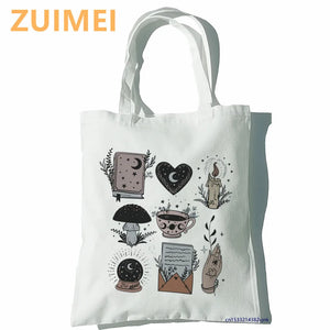 Herbology Plants Funny Cartoon Canvas Tote Bag