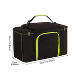 Insulated Thermal Cooler Bag Picnic Lunch Tote Organizer