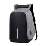 Large Capacity Men Laptop Travel Backpack USB Charge College Student