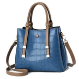 Large Capacity Bucket Bag Handbag for Middle-Aged Women