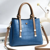 Large Capacity Bucket Bag Handbag for Middle-Aged Women