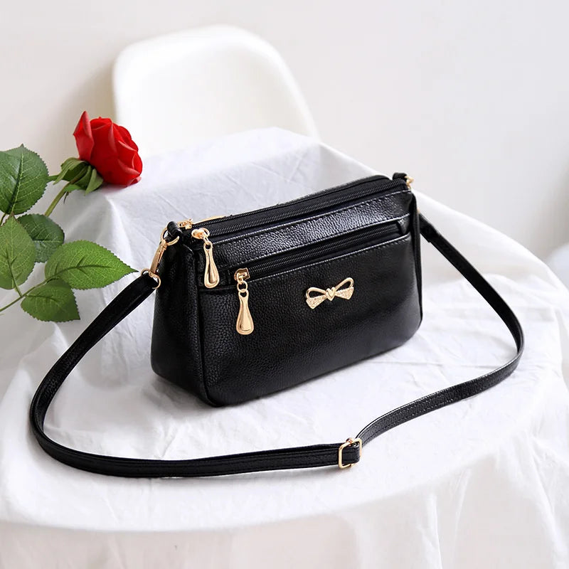 Middle-aged Women's Single Shoulder Bag Messenger Bag