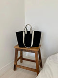 Koren Tote Bag Canvas Casual Shoulder Handbag