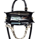 Large Capacity Women's Handbag with Silk Scarf - Shoulder Messenger Bag