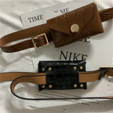 Crocodile Pattern Bag Strap Accessories for Women