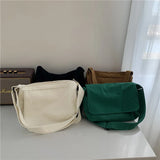 Japanese Canvas Shoulder Bag Leisure Bucket