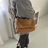 Japanese Canvas Shoulder Bag Leisure Bucket