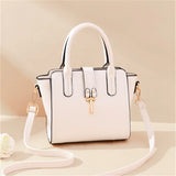 Small Wings Handbag Women PU Bag Black