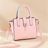 Small Wings Handbag Women PU Bag Black