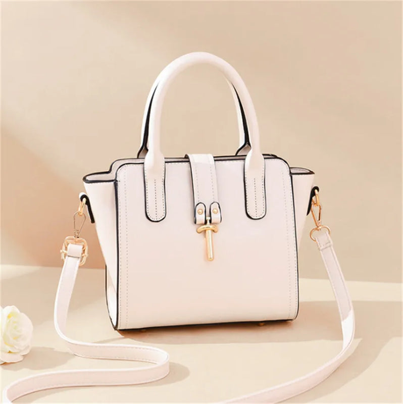 Small Wings Handbag Women PU Bag Black