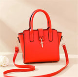 Small Wings Handbag Women PU Bag Black