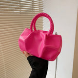 Fold Bag Mini Messenger Handbag for Women