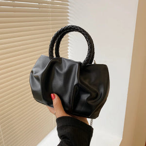 Fold Bag Mini Messenger Handbag for Women