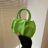 Fold Bag Mini Messenger Handbag for Women