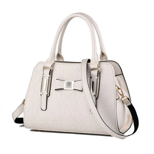 Casual Women's Hand-held Stripe Diagonal Shoulder Bag