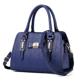 Casual Women's Hand-held Stripe Diagonal Shoulder Bag