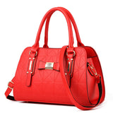 Casual Women's Hand-held Stripe Diagonal Shoulder Bag