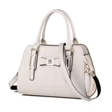 Casual Women's Hand-held Stripe Diagonal Shoulder Bag