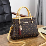 Large-capacity Letter Shoulder Bag for Women