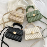 Pleated Hand-held Shoulder Bag Women's Bag