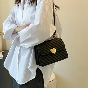 Pleated Hand-held Shoulder Bag Women's Bag