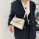 Pleated Hand-held Shoulder Bag Women's Bag