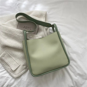 Women's Spring Shoulder Cross Body Bucket Bag Portable Large Capacity