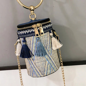 Small Shoulder Bag For Women Messenger Bag Ladies Handbag With Tassels