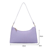 Chic Crocodile Pattern Shoulder Bag for Women