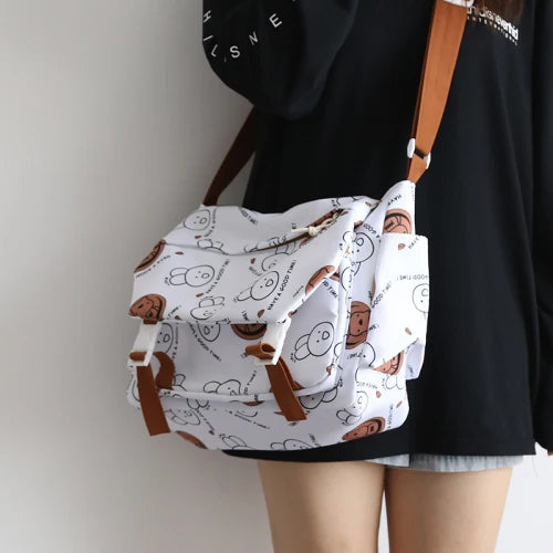 Casual Crossbody Bag for Women Light One Shoulder Backpack
