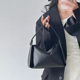Women's Textured One Shoulder Messenger Bag