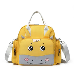 Cartoon Maternity Backpack Baby Bag Waterproof Diaper Bags