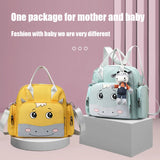 Cartoon Maternity Backpack Baby Bag Waterproof Diaper Bags