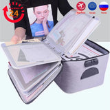 Document Organizer Briefcase for Men and Women