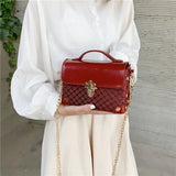 Leather Box Women's Handbag Tote Navy