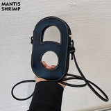 Women's PU Leather Shoulder Handbag Mobile Phone Purse