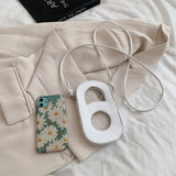 Women's PU Leather Shoulder Handbag Mobile Phone Purse