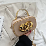 Women Lady Travel Bag Soft Leather Hobos Bag Chain Handbags