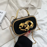 Women Lady Travel Bag Soft Leather Hobos Bag Chain Handbags