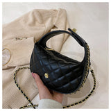 Soft Leather Chain Crossbody Bag Women's Handbags Purse