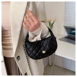 Soft Leather Chain Crossbody Bag Women's Handbags Purse