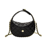 Soft Leather Chain Crossbody Bag Women's Handbags Purse