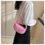 Soft Leather Chain Crossbody Bag Women's Handbags Purse