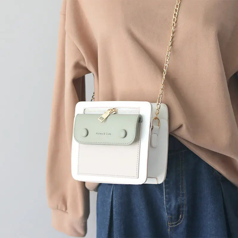 Small Fresh Handbags Messenger Bag, Student Party Bag