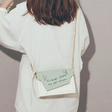 Small Fresh Messenger Bag Spring All-Match Texture Ins Women's Bag