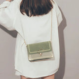 Retro Small Square Bag Chain Messenger Bag